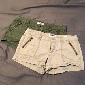 EUC Old Navy Cargo Style Shorts Bundle